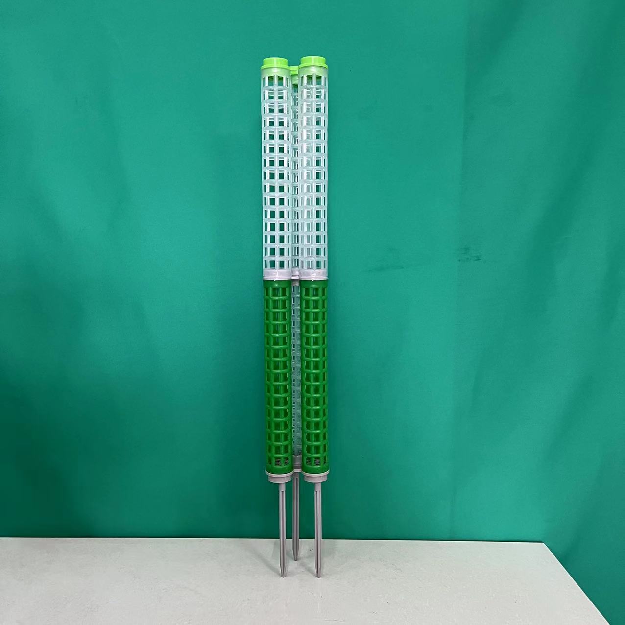 苏州市吴江区塑料半圆气根水苔柱龟背竹爬藤固定柱枝条连接卡扣