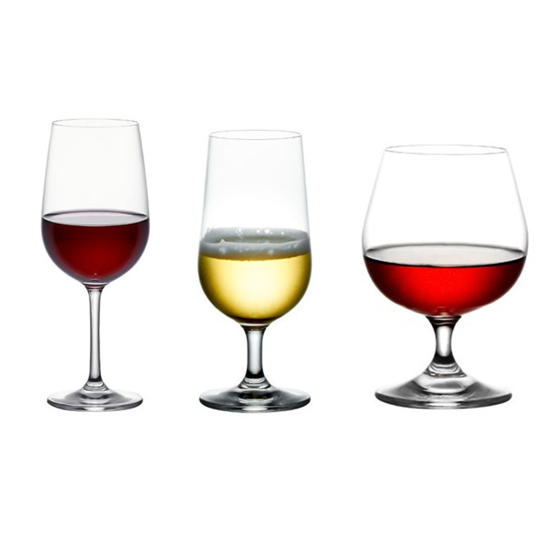 Taza de vino de cristal alta taza de vino Chardonnay de Rita Rhona serie de fábrica al por mayor