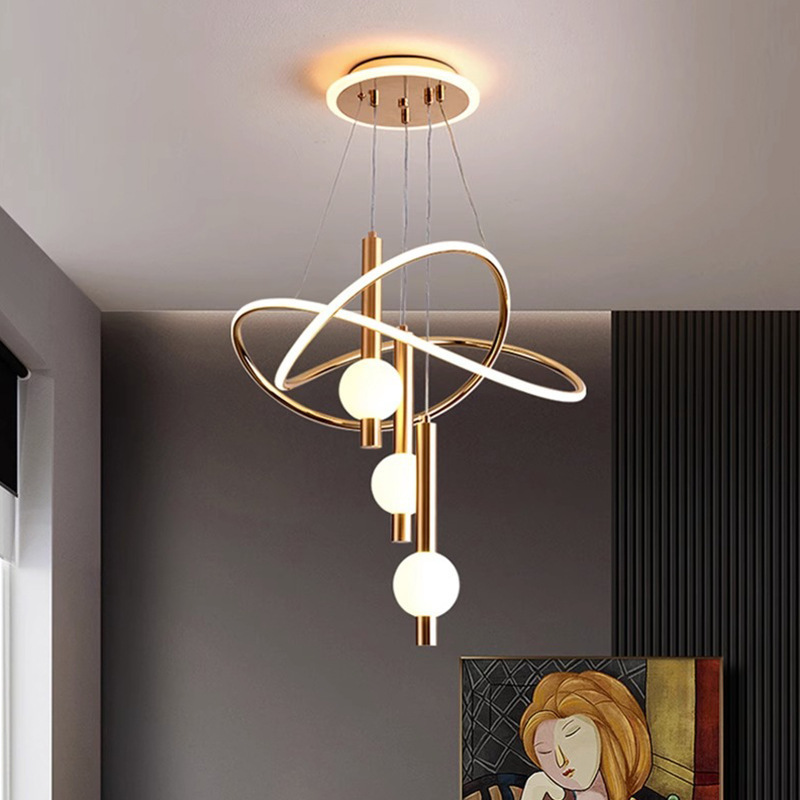 Lollipop Living Room Lamp Restaurant Chandelier Scandinavian Popular High-End Bedroom Lamp Home Indoor Chandelier