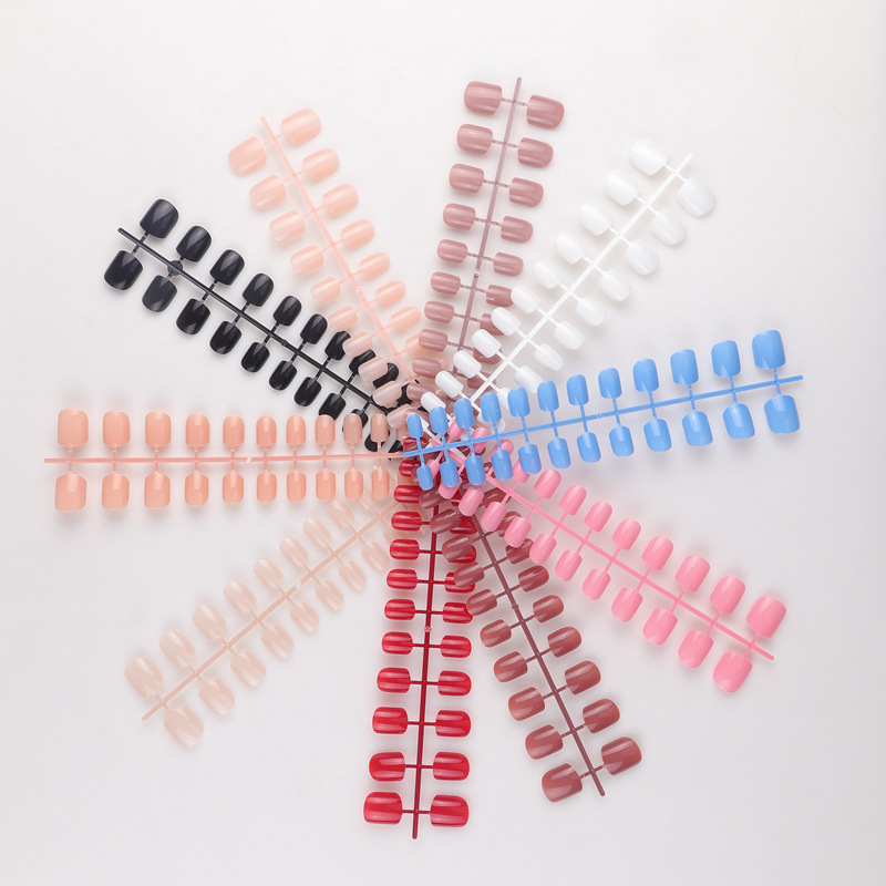 Amazon 10 Color Short Square Nail Art suit Solid Color Nail Art Artificial Acrylic Nails Amazon 10 Color Short Square Nail Art suit Solid Color Nail Art Artificial Acrylic Nails