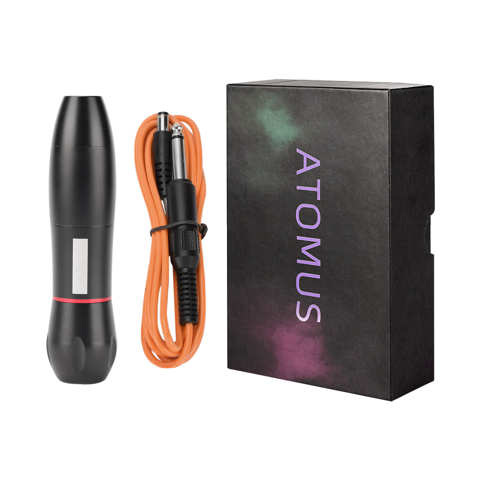 Multi-color de la pluma larga máquina de tatuaje motor máquina todo en uno (incluida la línea de gancho) línea de corte de tatuaje equipo de máquina de niebla