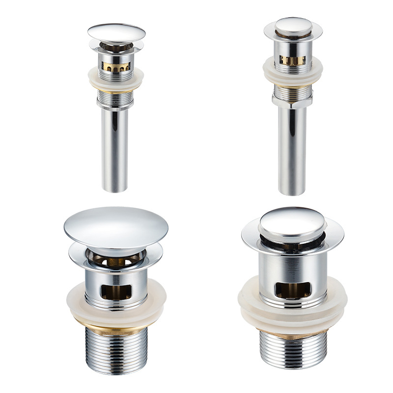 Rebote escurridor de acero inoxidable grifo de agua lavabo escurridor traje desodorante baño cuenca escurridor