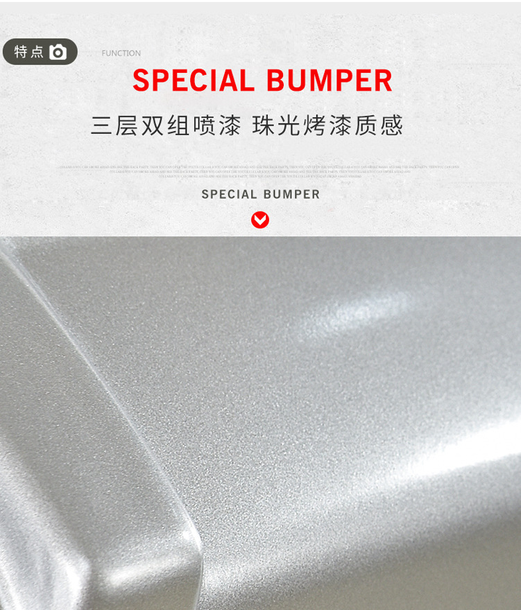 Suitable for 15-17 Toyota Highlander Modified Bumpers, Front and Rear Guard Bars, Decorative Bars, Anti-Collision Bars, Protective Bars