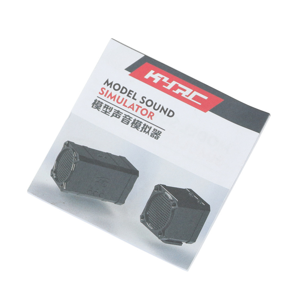 Control remoto RC modelo de coche escalada grupo de sonido cabeza de remolque camión pesado modelo de barco motor de simulación grupo de sonido doble solo 10 tipos de efectos de sonido