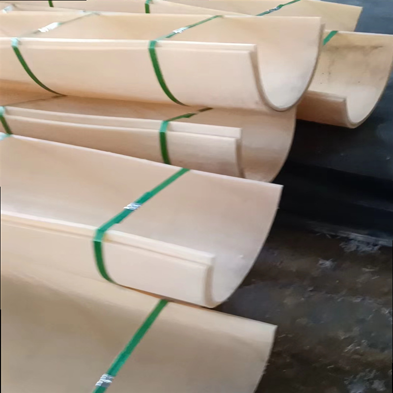 超高分子聚乙烯模压板耐磨件轮挡煤板矿山U型溜槽衬板弧形滑板