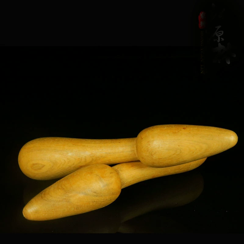 Wholesale Vietnamese fragrant wood massage device wooden gourd -type point stick