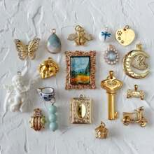 �W���羳�¿�r���L������������DIY���Ͳ��L��ɫϵ��18K��ɫŮ