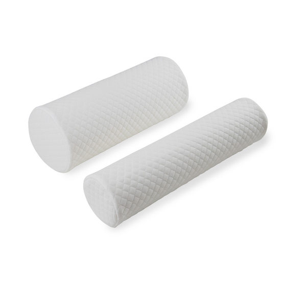 Cross-border Wholesale Hotel Round Cervical Pillow Slow Rebound Household Memory Foam Leg Pillow Sleeping Pillow Core Cylindrical Pillow