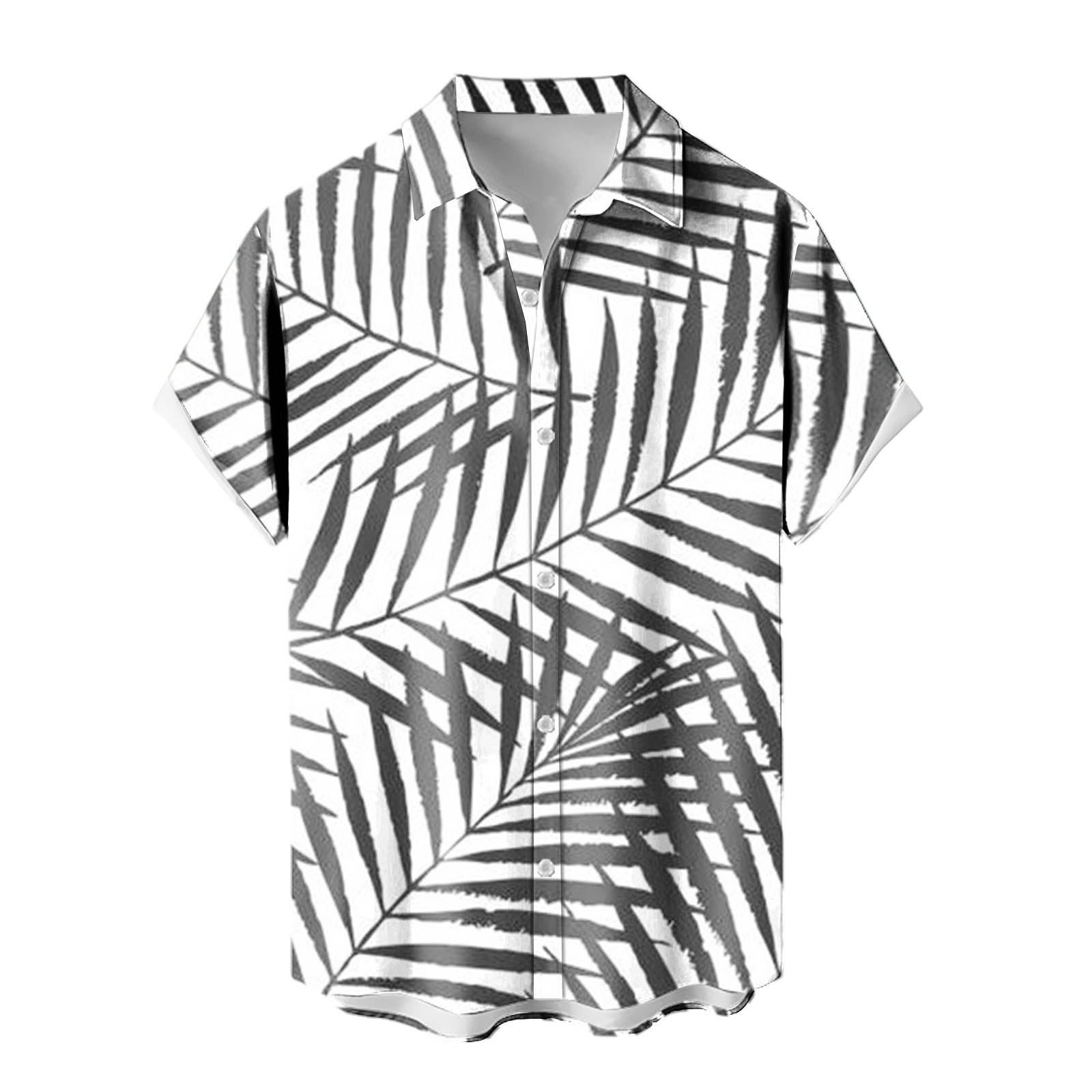 2024 venta caliente para hombres nueva camisa de manga corta Hawaii Holiday Series Camisa casual de todo fósforo con estampado 3D para hombres