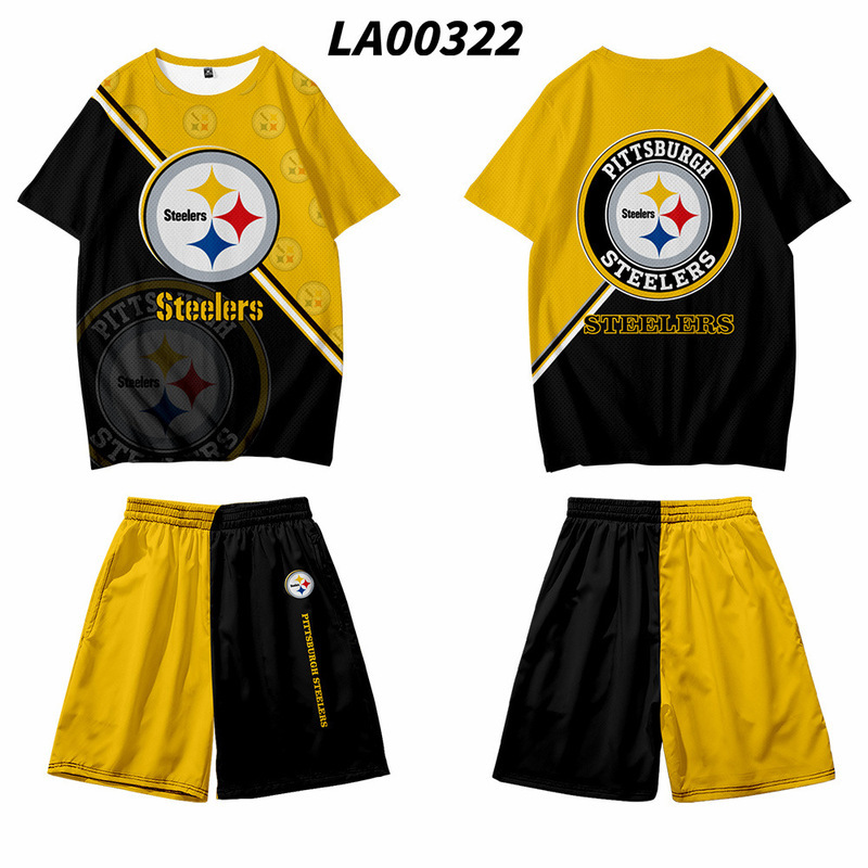 2021 traje de equipo uniforme de la NFL impresión digital impresión digital pantalones cortos de manga corta para hombres y mujeres todos los días se pueden fijar Z