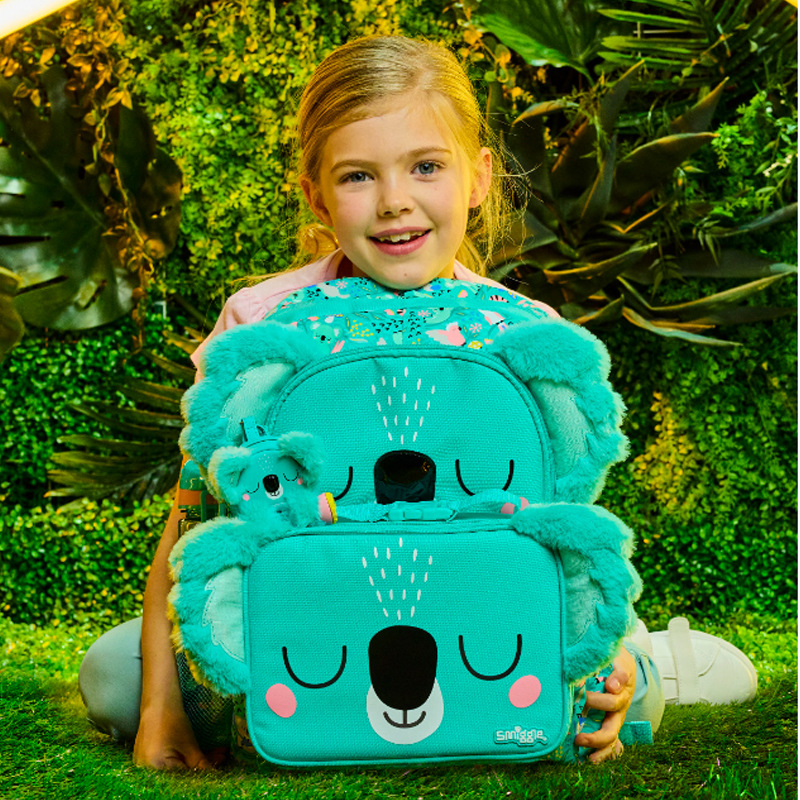 Bolsa de almuerzo australiana smiggle para estudiantes de primaria y secundaria, bolsa de almuerzo para niños, bolsa de almuerzo para estudiantes, bolsa de almuerzo de gran capacidad, nueva