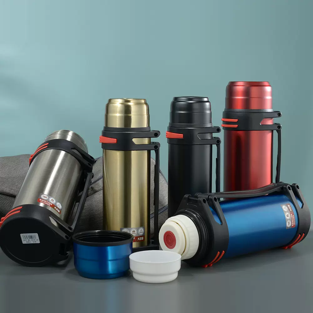 保温壶304不锈钢户外茶水分离保温杯大容量水杯热水瓶车载旅行壶