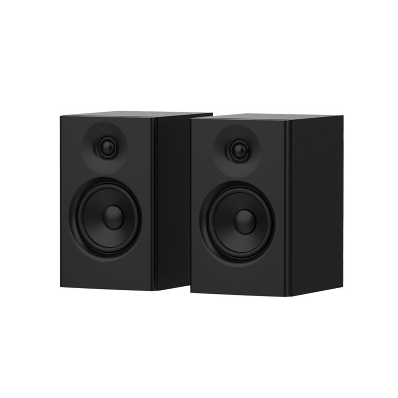 新款跨境有源蓝牙音箱HIFI大功率监听级家用客厅桌面书架电脑音响|undefined