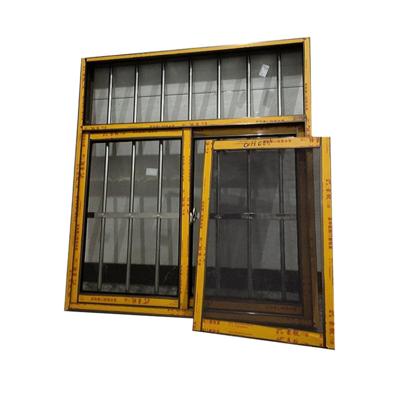 Aluminum Alloy Window Rural Self-built House Stainless Steel Anti-theft Window Panel House Push-pull Window Integrated Window High-grade Self-installed
