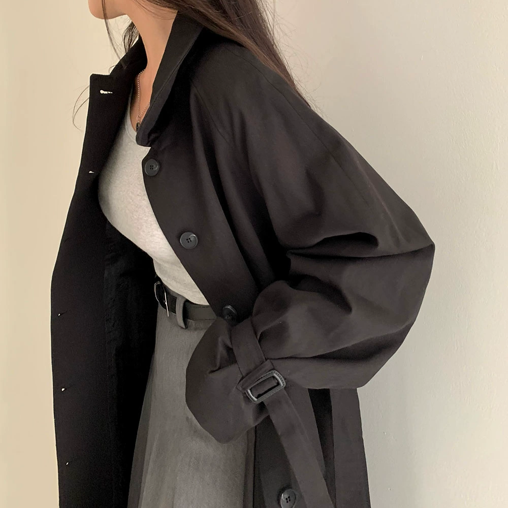 Trench coat, осенний пиджак для отдыха, стиль высшего качества, британский стиль, для подростков