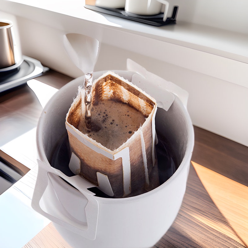 Hanging Ear Coffee Yunnan Small Grain Coffee Grinded Black Coffee Powder American Fragrant Drop Filter Hanging Ear Coffee Wholesale in stock