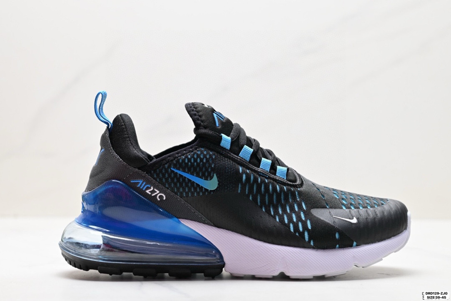 Fábrica de zapatos Putian Air Max270 cojín de aire mesh transpirable ligero zapatos de correr hombres y mujeres zapatos deportivos casuales comercio exterior