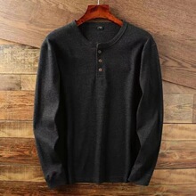 B 28582 Waffle Knit Shirt Men �羳�¿�ŷ������ѷ����ͨ��