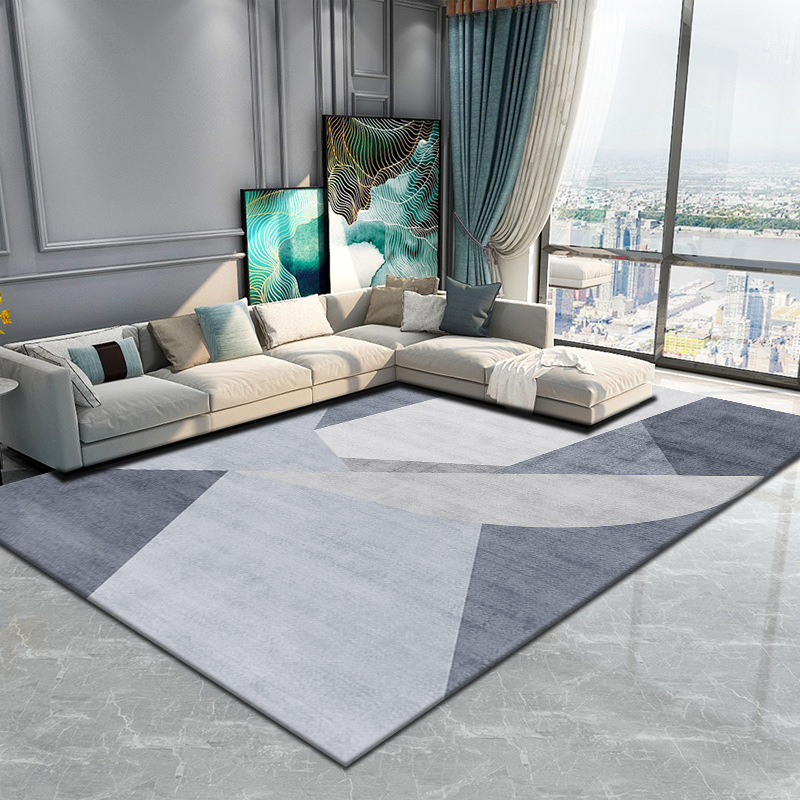 Alfombra de sala de estar 2023 nueva mesa de centro manta sofá desechable dormitorio cama de lujo ligero de alta gama hogar tapete Tianjin