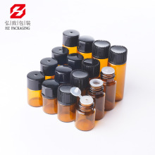 现货1ml-5ml茶色精油瓶小样瓶螺口瓶分装瓶小玻璃瓶试用装小瓶子