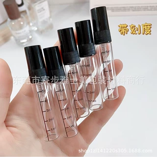 香水分装瓶高端便携式2/3/5/10ml小样玻璃喷雾瓶高级按压小空瓶子