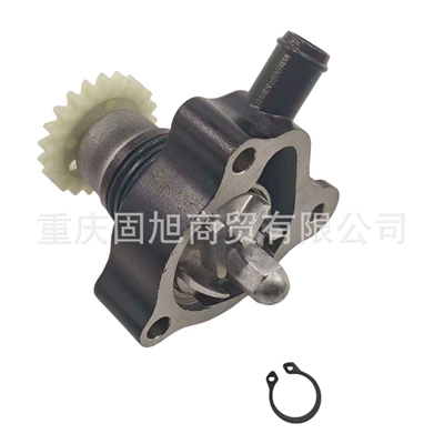 water pump rubber gear, Motorcycle engine and accessories - water-pump-shaft-assembly-black-without-cover