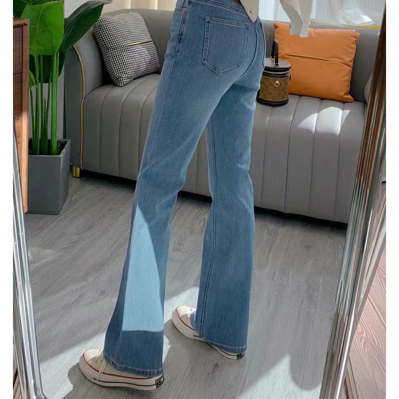 The Fabric Is Great! High-Waisted, Slightly Flared Jeans for Women, New Spring 2026 Style, Four-Way Stretch Flared Pants