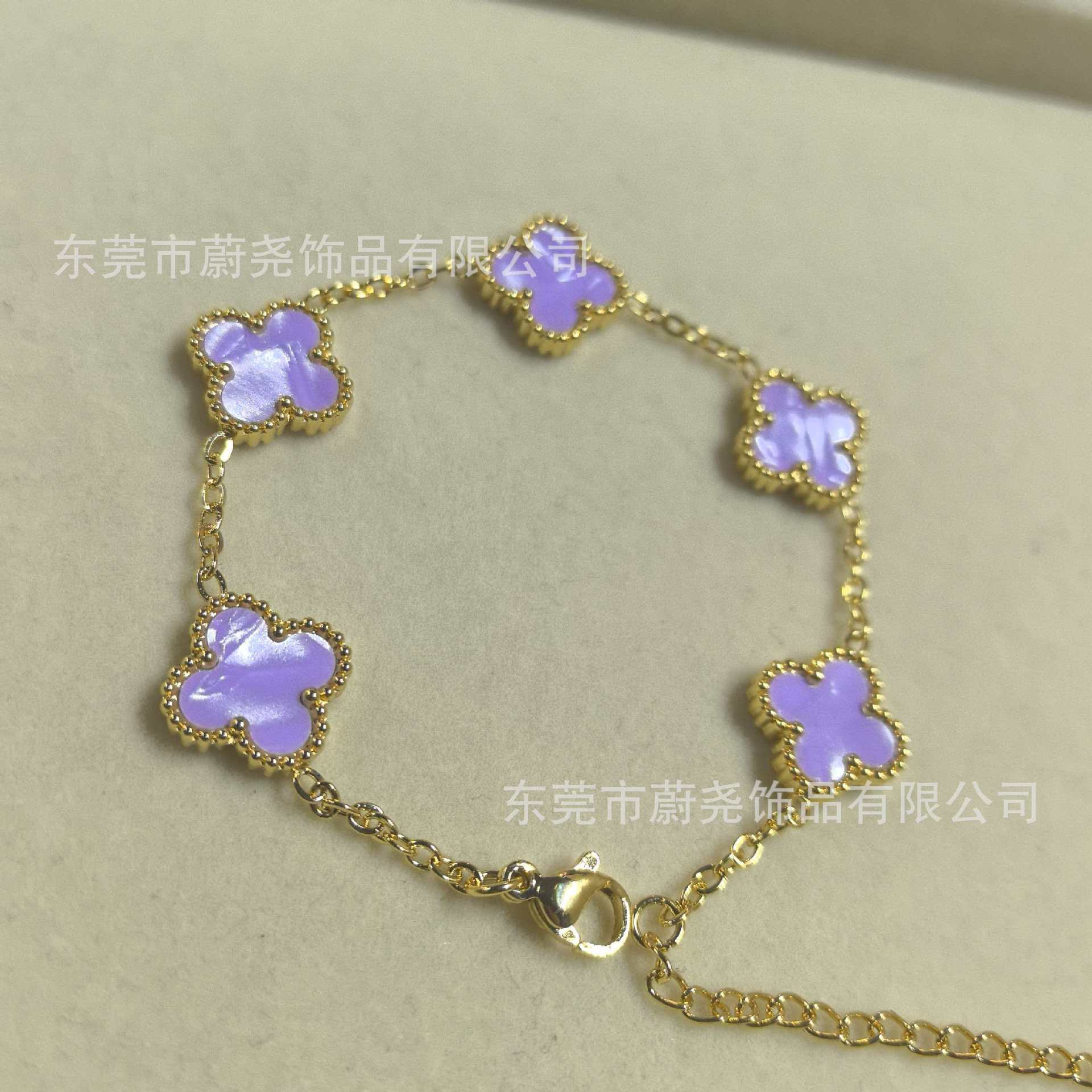 13mm 양면 - 다채로운 밝은 보라색