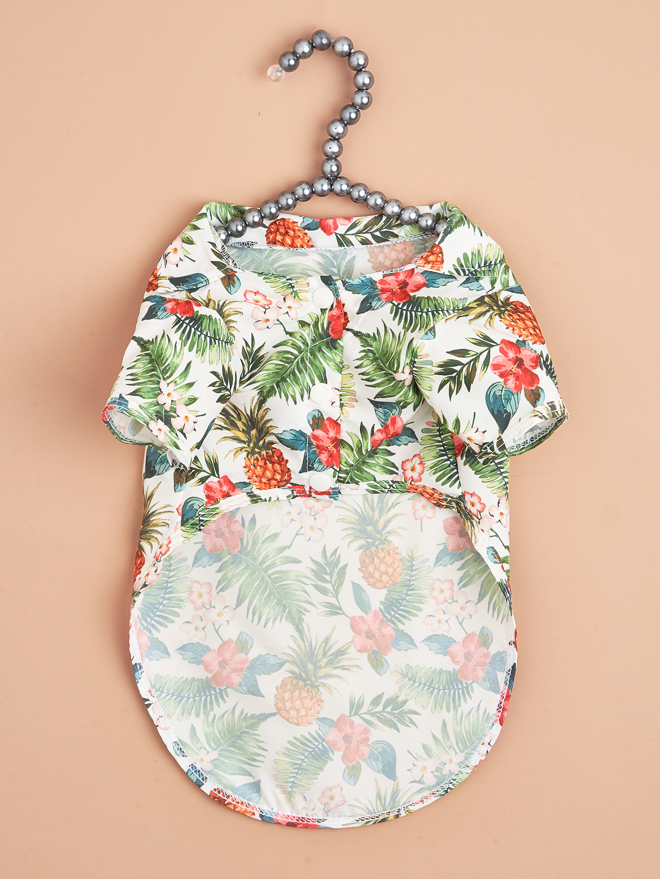 90g Weight Pet Clothing Type Of Pet Supplies 1 Piece Quantity Casual, Outdoor Occasion Polyester Material Tree, Leaves, Cat, Pineapple Pattern Summer, Spring, Spring&Summer Season Cute, Pastoral Style 1 Piece Summer Spring Spring&Summer Cute Pastoral Polyester Tree Leaves Cat Pet Clothing 1