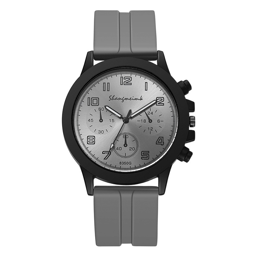 Reloj Electrónico de Cuarzo de Aleación de Silicona Shangmei 2024, Reloj de Cuarzo Ejecutivo, Venta Directa de Fábrica para Estudiantes