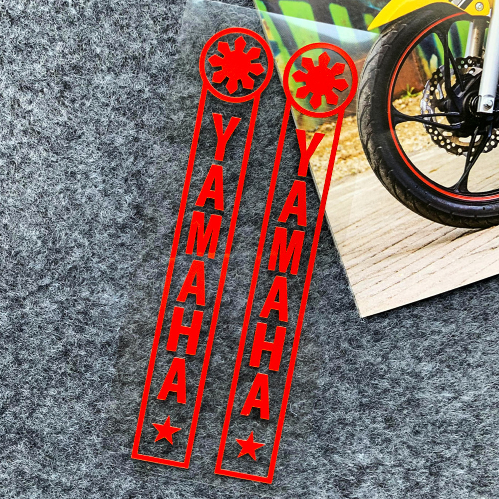 ヤマハのステッカーのオートバイの反射ステッカーのヤマハの車の標識の福穎125はレーザーのまぶしい夜光のステッカーを改造します。