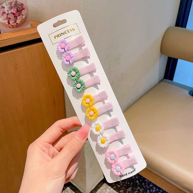 婴儿汗毛夹女宝宝发夹不伤发胎毛夹夹子头饰儿童婴幼儿发量少发卡|undefined