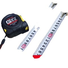 量金捲尺5米7.5米3米耐磨木工測量不鏽鋼尺子高精度盒尺加厚鋼圈