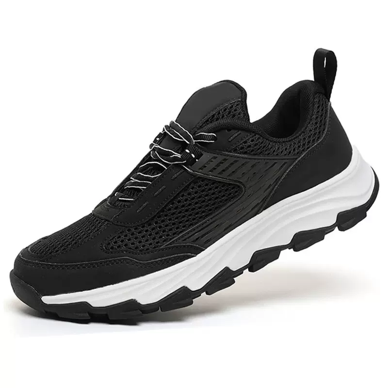 2025春夏户外缓震登山徒步鞋网面透气抓地防滑男工厂现货透气缓震