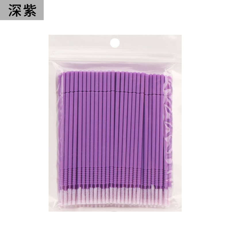 Hisopo de algodón de limpieza de pestañas postizas de injerto al por mayor