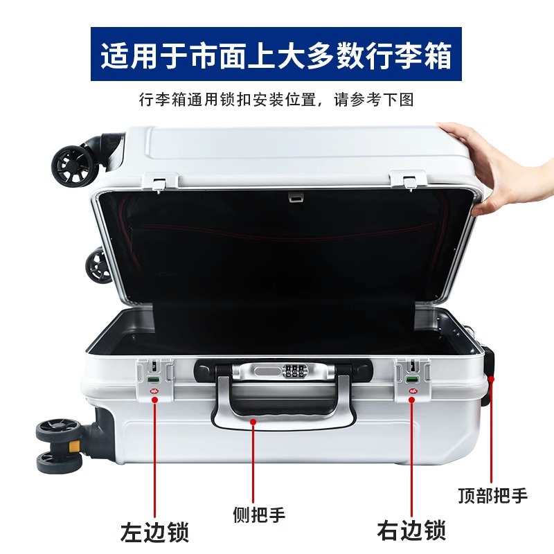 Suitcase, safe box, anti-theft