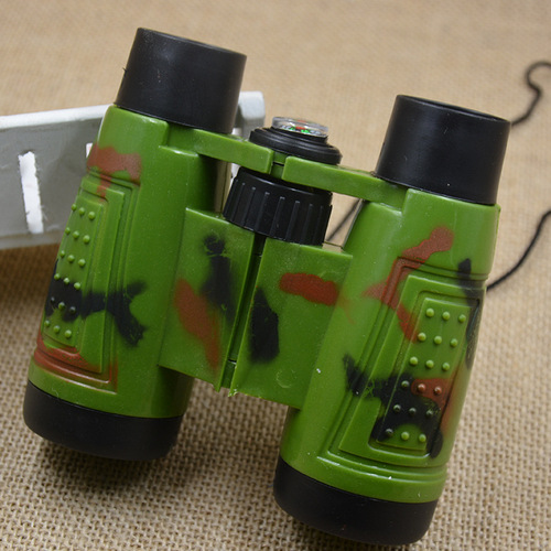 Factory 630 camouflage ribbon compass children's stationery children's toys binoculars stall outdoor viewing
