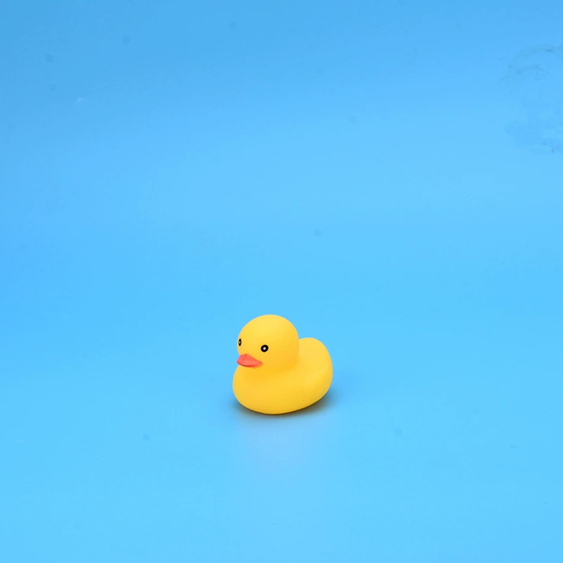 Желтая пластиковая уточка B.Duck для водных игр в воде, игрушка для плавания, на заказ, издает звуки, антистресс