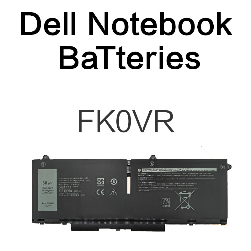 FK0VR is suitable for Dell Latitude 5420 5520 precision RJ40G laptop battery