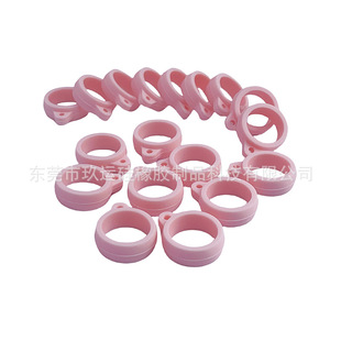 Manufacturer's Ready Supply of 20mm Silicone Hanging Ring Buckle Eye Hanging Ring DIY Handmade Silicone Anti-Lost Hanging Chain Set Lanyard Ring