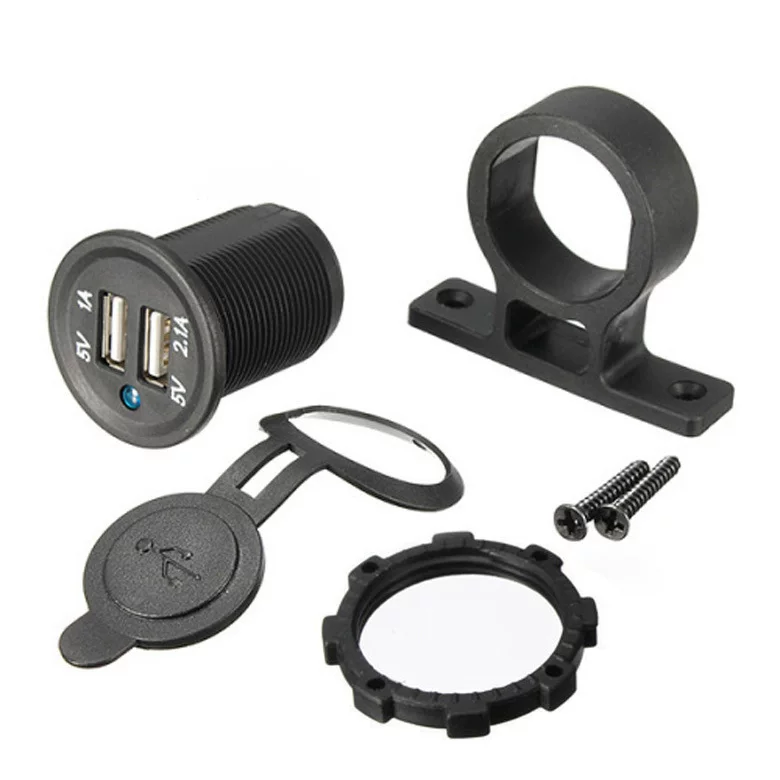 Modified RV charging, furniture, tubing