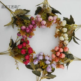 仿真花;仿真绿植;仿真玫瑰