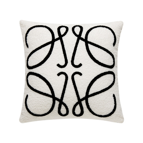 Living room sofa cushion Nordic ins model room bedside cushion simple modern backrest plush pillowcase wholesale