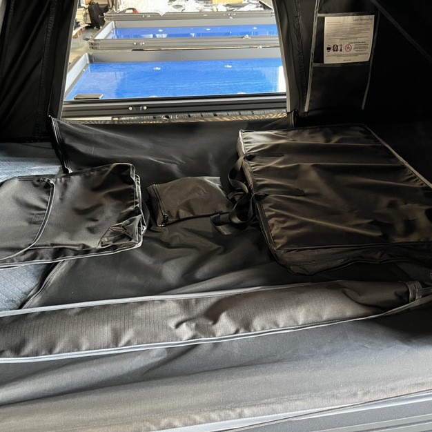 Techo duro de aleación de aluminio de apertura rápida triángulo 4 puntas gran sombreado 5 carpa de techo camping carpa de coche al aire libre