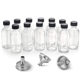 in stock Clear Glass Bottle 60ml Boston Juice Bottle Sample Bottle 16oz Bath Juice Wine Bottles