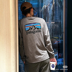 Pata巴塔经典雪山脉彩色⛰️环保主题系列长袖T恤打底卫衣男女款