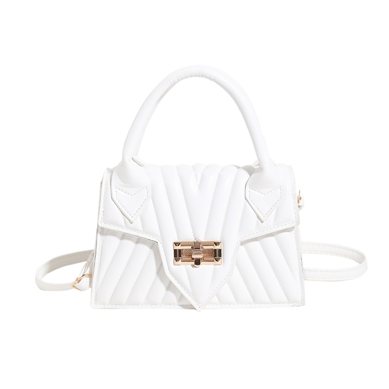 Textura 2025 nueva moda de impresión de estilo extranjero rotary-lock mochila de hombro casual color caramelo bolso de mano de mujer