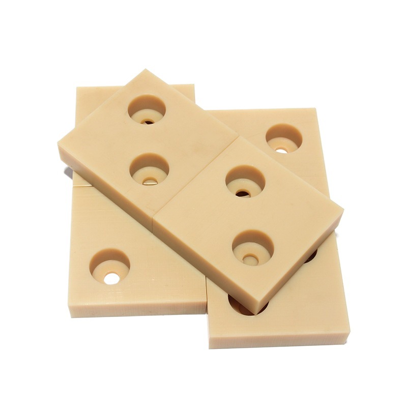 现货可裁切米黄色尼龙板耐磨塑料板mc浇筑含油尼龙板pa66尼龙板