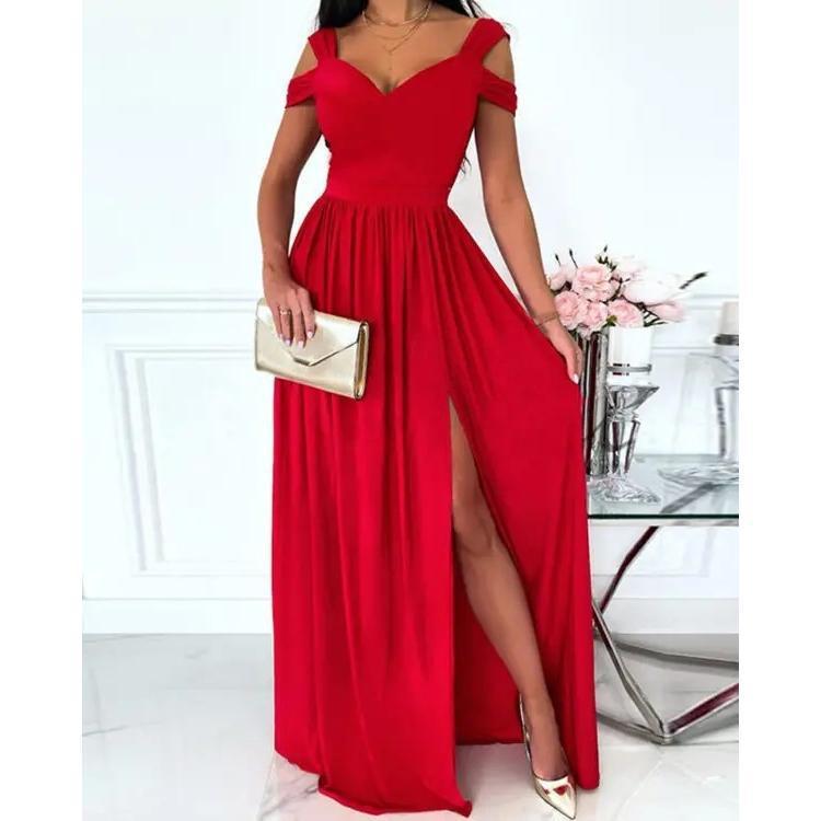 H3966 AliExpress Amazon nuevo accesorios de boda transfronterizos impresos de mujer cuello abierto