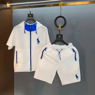 Summer men's casual suit short sleeve fashion versatile popular business light luxury high-end simple fashion suit